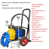 AOOKMIYA High-Pressure Electric Paint Spraying Machine Airless Sprayer 5200W Multi-Purpose Painting Tool Home Improvement Equipment