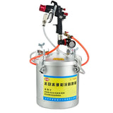 High Pressure Paint Pot, Tanque de pulverizador com pistola para indústria, Home Construction, 10L