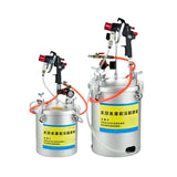 High Pressure Paint Pot, Tanque de pulverizador com pistola para indústria, Home Construction, 10L