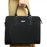 High-end saco de documentos de escritório à prova dwaterproof água saco de arquivo portátil para armazenamento de documentos bolsa de ombro de viagem de negócios 14 Polegada portátil