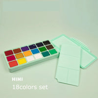 Himi Jelly Gouache Paint Set гуашь 30ml 18/24 Colors Professional Watercolor Drawing Tools Art Supplies for Kids Artist Beginner
