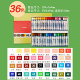 Holbein 12/24/36/48 Color Set Oil Painting Crayon Oily Pastel Stick for Children Soft Oil Rod Crayon Painting Pigment Set