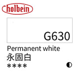 Holbein Artist Opaque Watercolor Paint 15ml Grade A/Red Yellow Green Series 503~564 Professional Gouache Paint