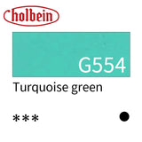 Holbein Artist Opaque Watercolor Paint 15ml Grade A/Red Yellow Green Series 503~564 Professional Gouache Paint