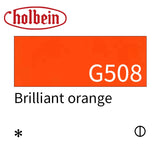 Holbein Artist Opaque Watercolor Paint 15ml Grade A/Red Yellow Green Series 503~564 Professional Gouache Paint