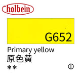 Holbein Artist Opaque Watercolor Paint 15ml Grade A/Red Yellow Green Series 503~564 Professional Gouache Paint
