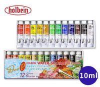 Holbein Duo Aqua Water Soluble Oil Paints 12Colors 10ml Starter