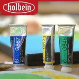Holbein New Classical watercolor paint, four seasons spring and summer color 15ml Opaque watercolor artists gouache pigment