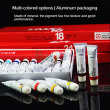 Holbein Professional Artist 108 Color Transparent Watercolor Paint Set 5ml Tube Sub-pack, Art Gouache Paint for Student Drawing