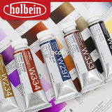 Holbein Series A Artist's Watercolor 15ml Tube, HWC Artist Transparent Watercolor, White, Black, Grey Series, Watercolor Paint