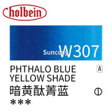 Holbein Series A Artist's Watercolor 15ml Tube, HWC Artist Transparent Watercolor, White, Black, Grey Series, Watercolor Paint