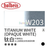 Holbein Series A Artist's Watercolor 15ml Tube, HWC Artist Transparent Watercolor, White, Black, Grey Series, Watercolor Paint