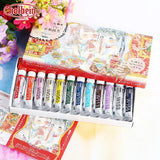 Holbein Watercolor Paint Artist Grade Seven God Nana acuarelas collaboration color set, 12 colors 5ml water color