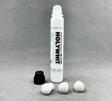 Holywhit-caneta de grafite impermeável, cabeça redonda, tinta a óleo, pode adicionar tinta, 12mm / 50ml
