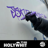 Holywhit-caneta de grafite impermeável, cabeça redonda, tinta a óleo, pode adicionar tinta, 12mm / 50ml