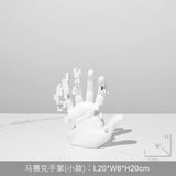 Home Living Room Decorations Abstract Art Palm Modern Luxury Table Hand Sculpture House Accessories Aesthetic Figurines Decor