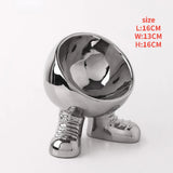 Home Ornaments Living Room Tray TV Stand Nightstand Desk Bigfoot Keychain Organizer Home Decor Accessories Decorative Figurines