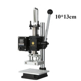 Hot Foil Stamping Machine, Heat Press Machine, couro Embossing, logotipo do ouro, cartão de PVC, Emboss Press Tool