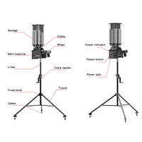 Hot Sell Automatic Badminton Ball Machine Launcher Equipment Feeder Robot For Training Practice with APP Remote Control