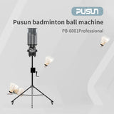 Hot Sell Automatic Badminton Ball Machine Launcher Equipment Feeder Robot For Training Practice with APP Remote Control