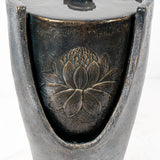 Hot Selling Barrel Shape GRC Gas Firepit Outdoor Garden Fire Table Heater Gas Fire Column Camping Barbecue Smokeless Fireplace