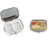 Ideaplus-Caixa Portátil Aquarela Pintura, Mini Caixa De Cor De Água, Pigmento Hidratante, Caixa De Metal, Pintura Esboço