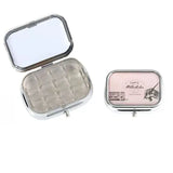 Ideaplus-Caixa Portátil Aquarela Pintura, Mini Caixa De Cor De Água, Pigmento Hidratante, Caixa De Metal, Pintura Esboço