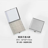 Ideaplus-Caixa Portátil Aquarela Pintura, Mini Caixa De Cor De Água, Pigmento Hidratante, Caixa De Metal, Pintura Esboço