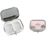 Ideaplus-Caixa Portátil Aquarela Pintura, Mini Caixa De Cor De Água, Pigmento Hidratante, Caixa De Metal, Pintura Esboço