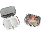 Ideaplus-Caixa Portátil Aquarela Pintura, Mini Caixa De Cor De Água, Pigmento Hidratante, Caixa De Metal, Pintura Esboço