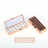 Ideaplus-Caixa Portátil Aquarela Pintura, Mini Caixa De Cor De Água, Pigmento Hidratante, Caixa De Metal, Pintura Esboço