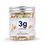 Imitation Gold Sliver Copper Foil Sequins Glitter Craft Leaf Flake Sheet Shiny Foil Paper For Gilding DIY Nail Art Decoration