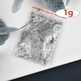 Imitation Gold Sliver Copper Foil Sequins Glitter Craft Leaf Flake Sheet Shiny Foil Paper For Gilding DIY Nail Art Decoration