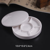 AOOKMIYA AOOKMIYA  Imitation ceramic palette Ceramic Artist Paint Palette Tray for High Quality Acrylic Gouache Watercolor Paint Palette