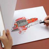Impermeable Coloring Book 8K Drawing Book Not Self-dyeing Watercolor Sketchbook For Marker Pens