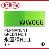 Imported Japan Holbein watercolor pigment professional transparent Aguarela 60ml tube artist watercolor art supplies