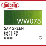 Imported Japan Holbein watercolor pigment professional transparent Aguarela 60ml tube artist watercolor art supplies