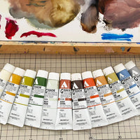 Japan Holbein acrylic paint set Vintage colours Pretty colours 12 colour set 20ml watercolour art supplies
