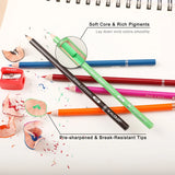 KALOUR 520 Colors Colored Pencils Set Artists Soft Core Vibrant Color Coloring Sketching Pencils Adults Beginners