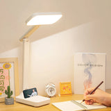 LED Desk Lamp 3 Levels Dimmable Touch Night Light USB Rechargeable Eye Protection Foldable Table Lamp For Bedroom Bedside Desk