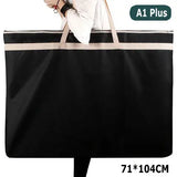 Large A1/A2/A3 Document Bag Portable Waterproof Document Organizer Bag For Folder A3 A2 A1 Drawing Paper Organizer