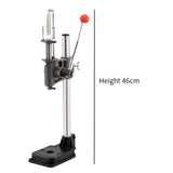 Leather Hole Puncher Hand Punching Machine, Manual Press Puncher Punch Tools for DIY Leather Craft Punching Hole, Die Cutting