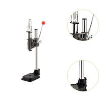 Leather Hole Puncher Hand Punching Machine, Manual Press Puncher Punch Tools for DIY Leather Craft Punching Hole, Die Cutting