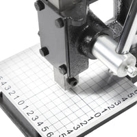 Leather Imprinting Machine Hole Punching Bronzing Tool DIY Cutting Stitching