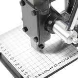 Leather Imprinting Machine Hole Punching Bronzing Tool DIY Cutting Stitching