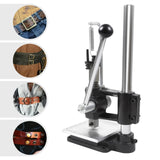 Leather Imprinting Machine Hole Punching Bronzing Tool DIY Cutting Stitching