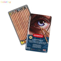Lightfast, 100 No Strong Pencil Texture, Point,smooth Color,4mm Lightfast Derwent  Colored Fade Wide Core,% Year,oil 36 72