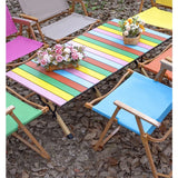 Lightweight Portable Aluminum Folding Camping Table and Chair Set for Outdoor Activities