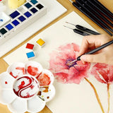 Linha caneta gancho extra-fina para pintura a óleo, pincel pintado à mão, guache, acrílico, cabelo macio, escova 00000