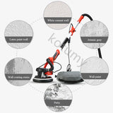 Livre de poeira Pólo Longo Máquina De Moagem De Parede, velocidade ajustável, Putty Lixadeira, moedor De Parede Elétrica, Drywall Sander